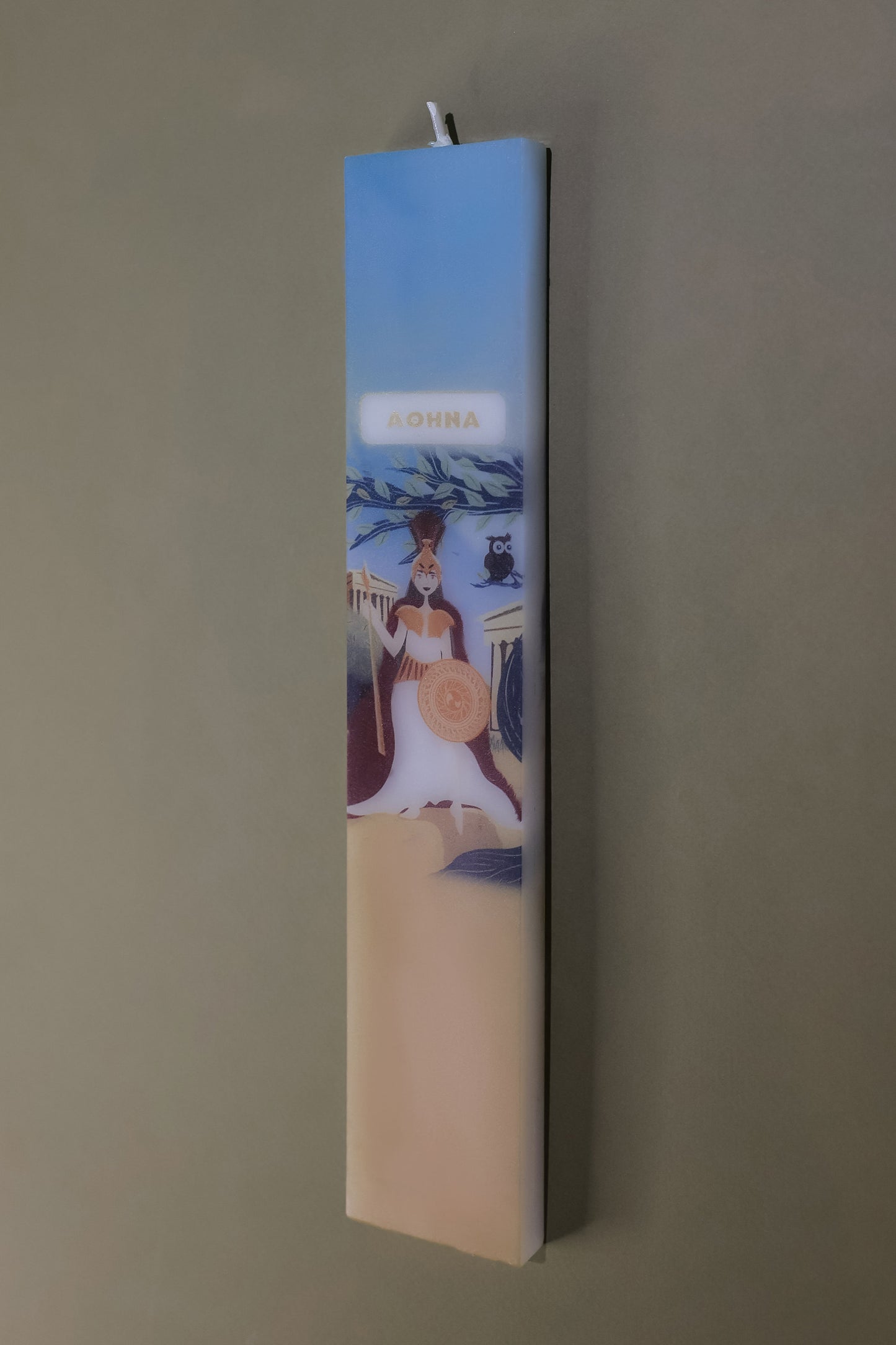 Easter Candle "Athena" – Mythic Valley